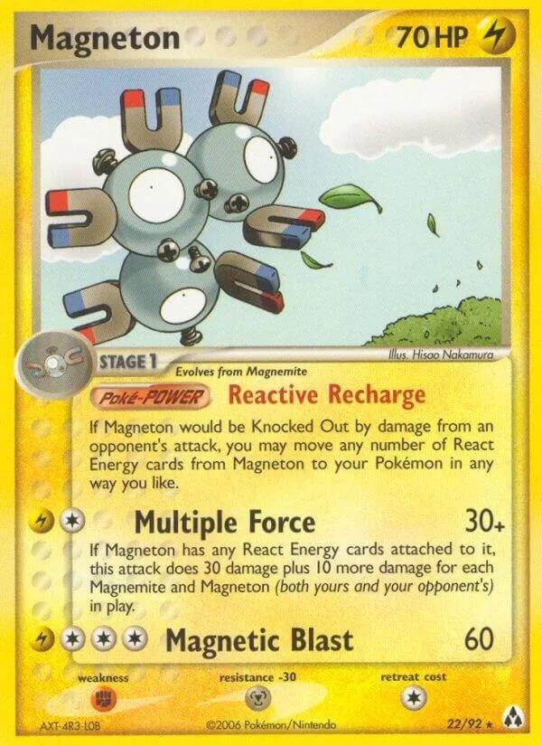 Magneton card front