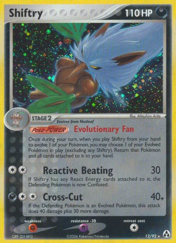 Shiftry card front