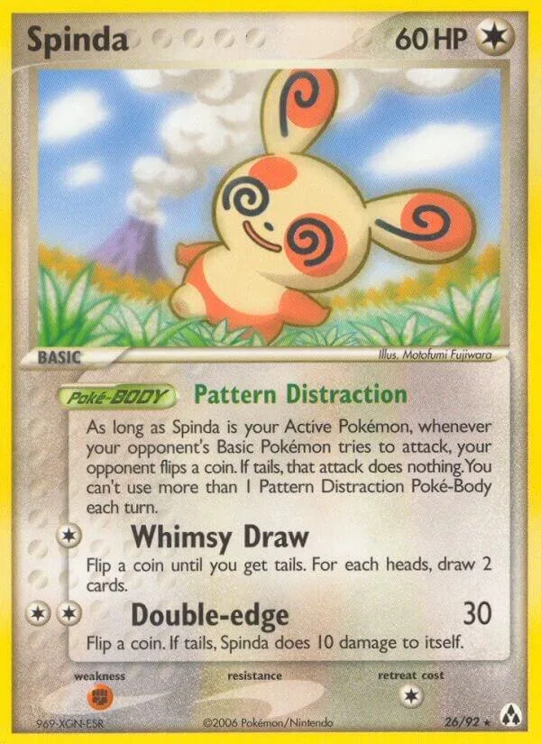 Spinda card front