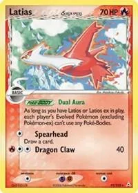 Latias (Delta Species) card front