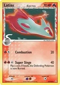 Latias (Delta Species) card front