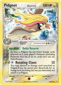 Pidgeot (Delta Species) card front