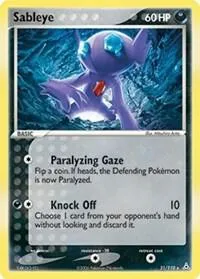 Sableye card front