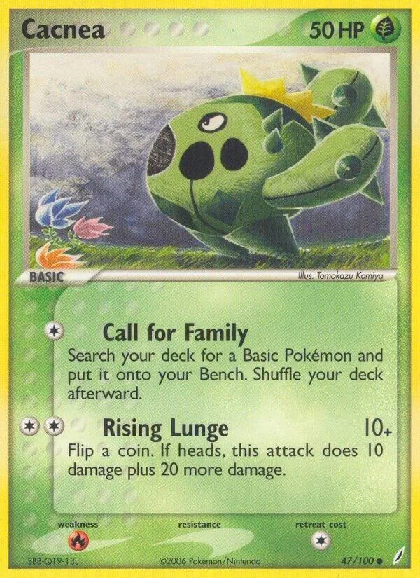 Cacnea card front