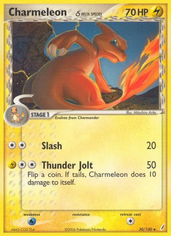 Charmeleon (Delta Species) card front