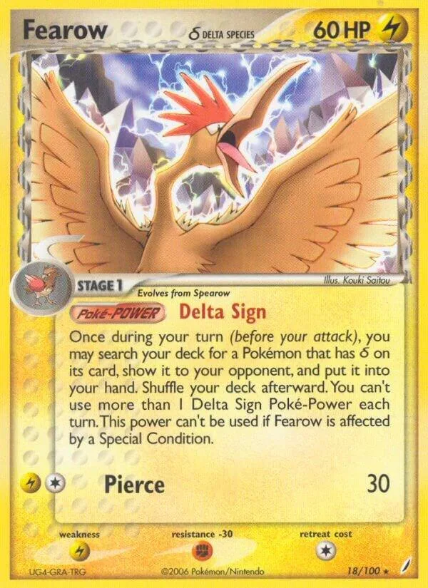 Fearow (Delta Species) card front