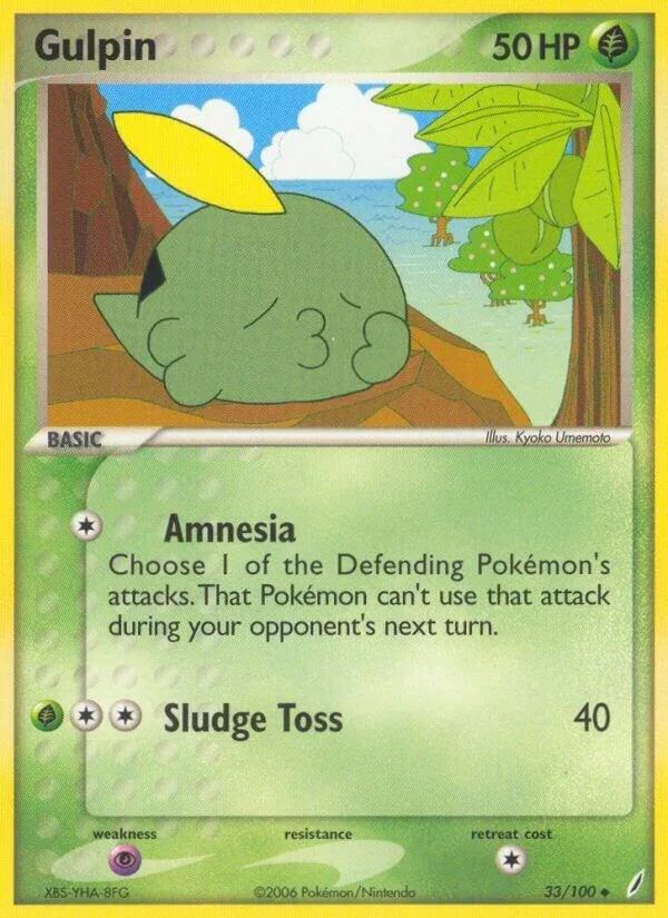Gulpin card front