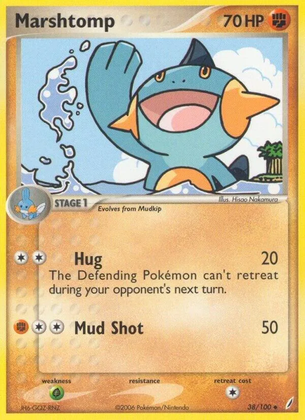 Marshtomp card front