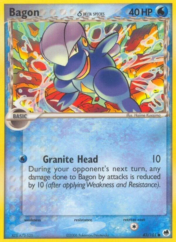 Bagon (Delta Species) card front