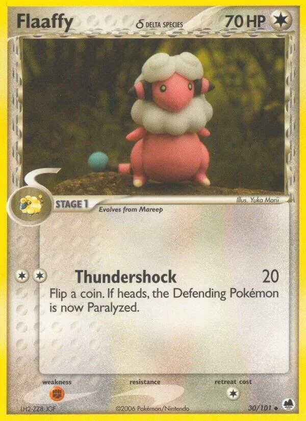 Flaaffy (Delta Species) card front