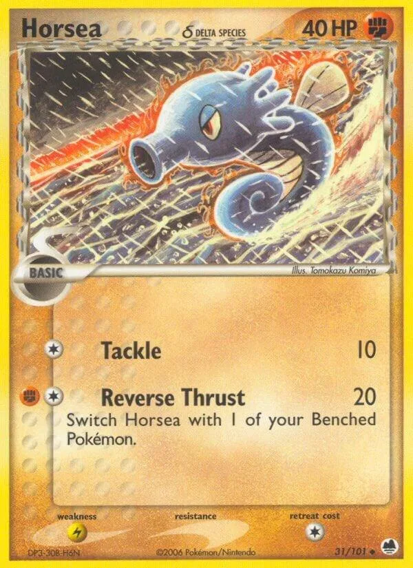 Horsea (Delta Species) card front