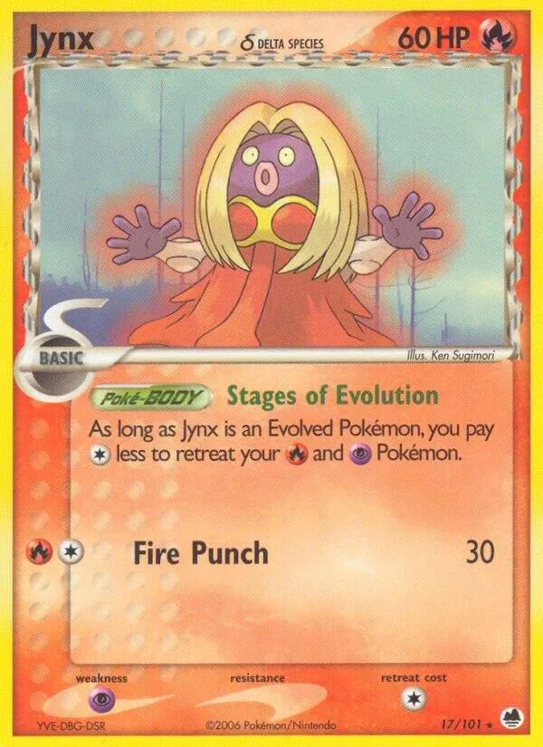 Jynx (Delta Species) card front