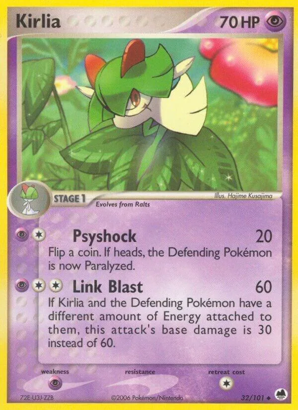 Kirlia card front