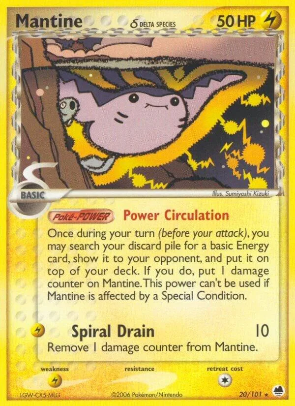 Mantine (Delta Species) card front