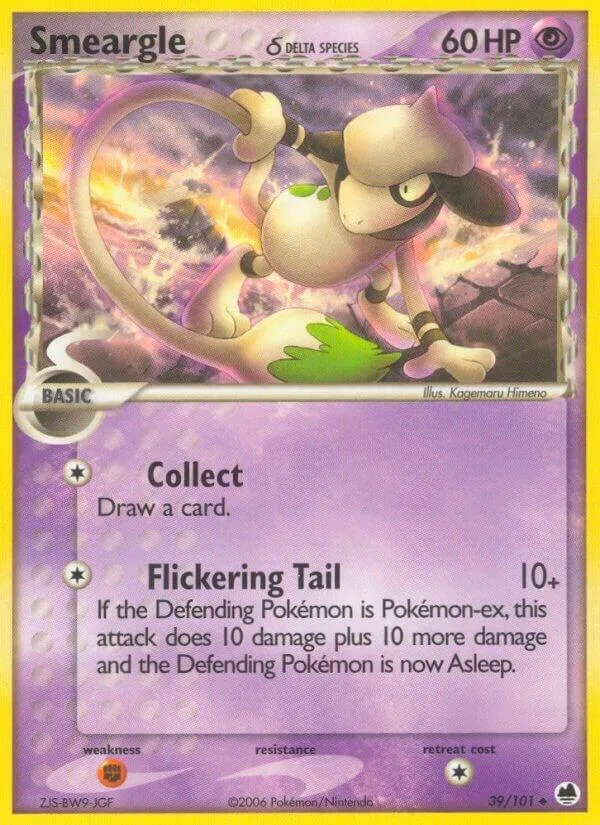 Smeargle (Delta Species) card front