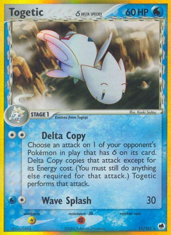 Togetic (Delta Species) card front