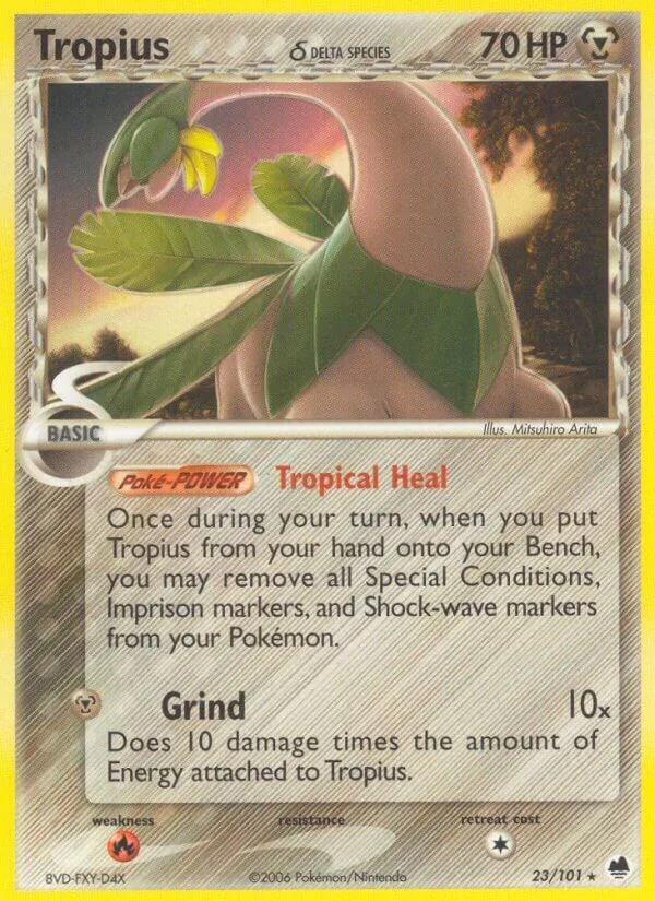 Tropius (Delta Species) card front