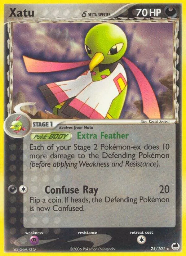 Xatu (Delta Species) card front