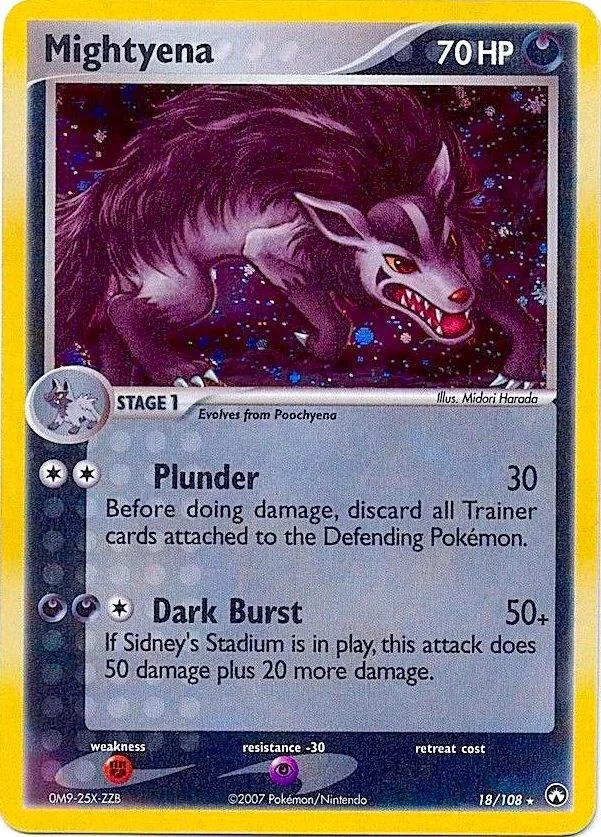 Mightyena (Cosmos Holo) thumbnail