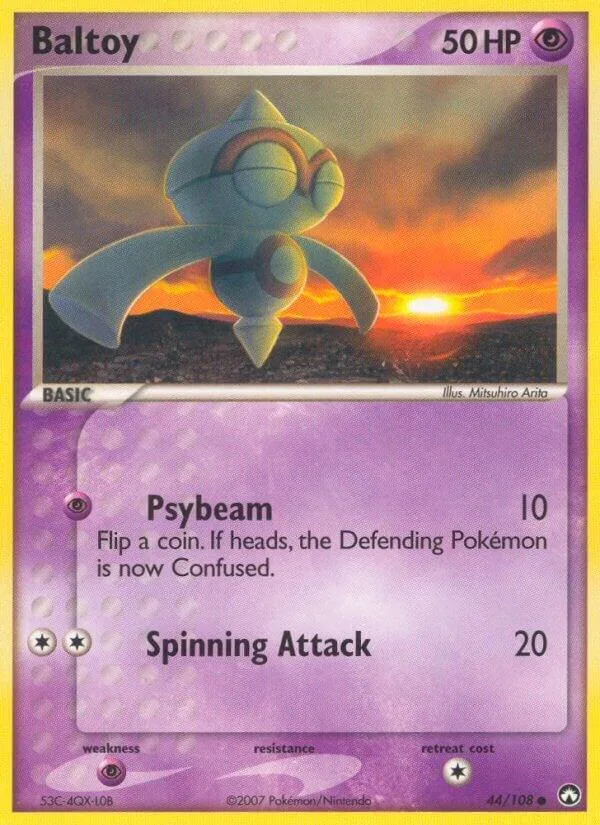 Baltoy card front