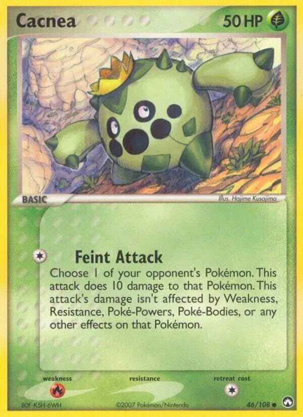 Cacnea card front
