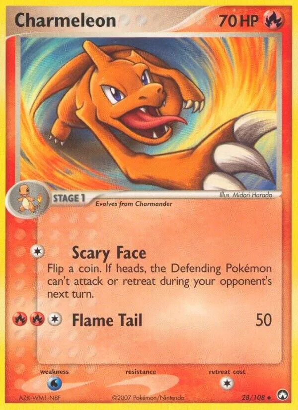 Charmeleon card front