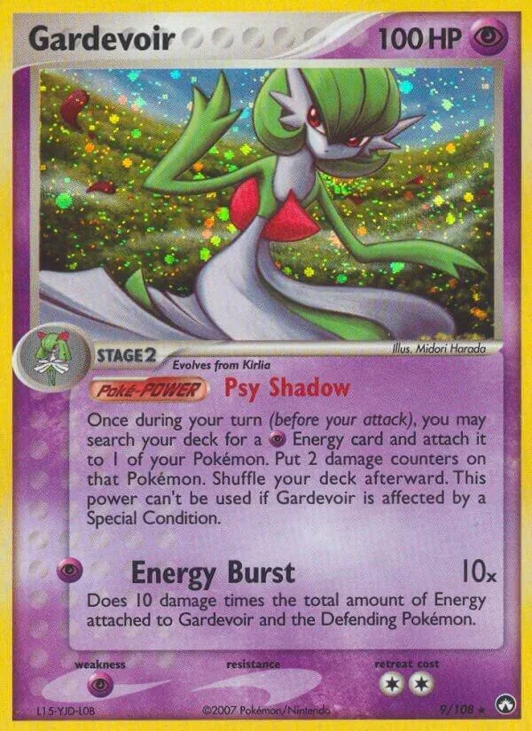 Gardevoir card front