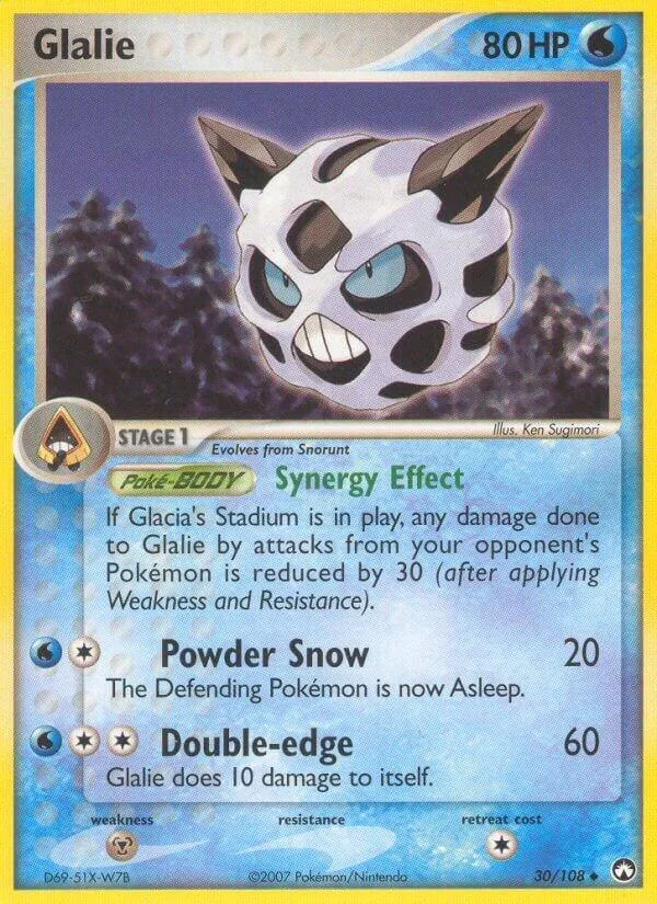 Glalie card front