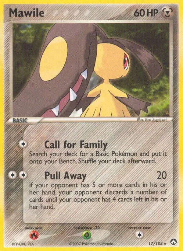 Mawile card front