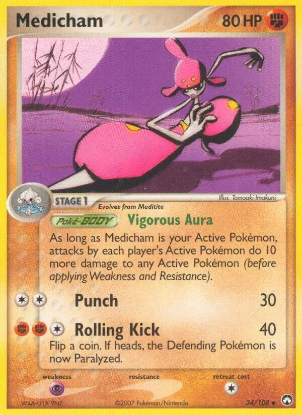 Medicham card front