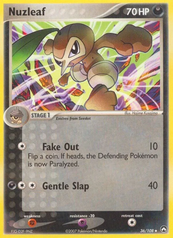 Nuzleaf card front