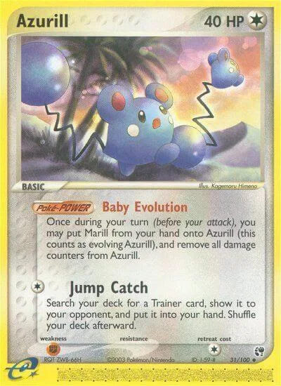 Azurill card front