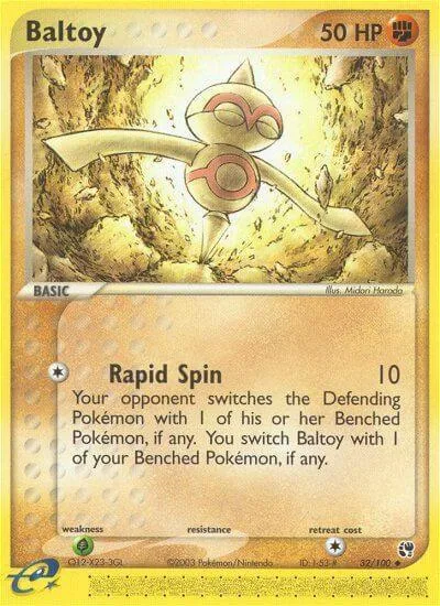 Baltoy card front