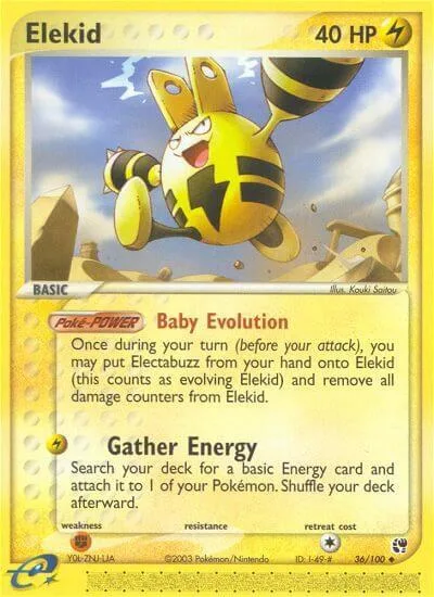 Elekid card front