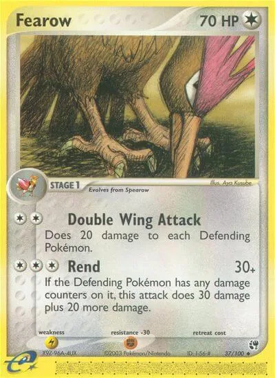 Fearow card front