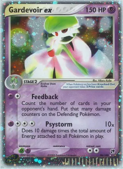 Gardevoir ex Holofoil card