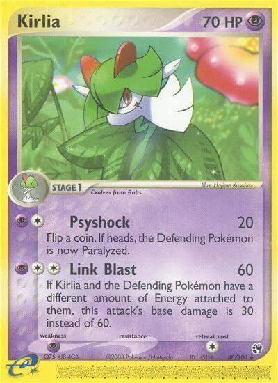 Kirlia card front