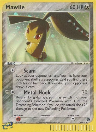 Mawile card front