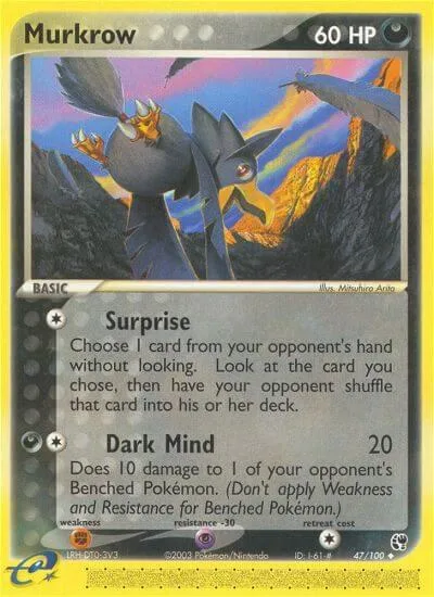 Murkrow card front