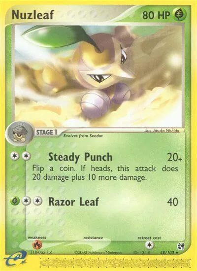 Nuzleaf card front