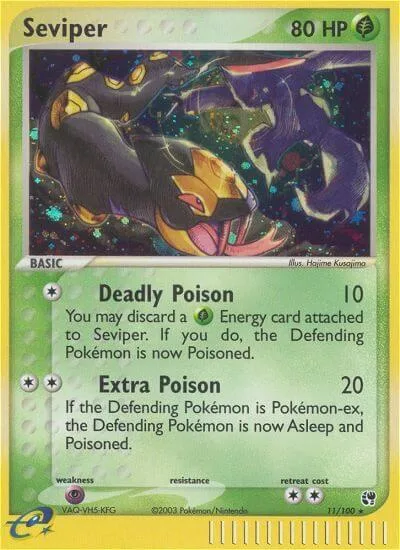 Seviper card front