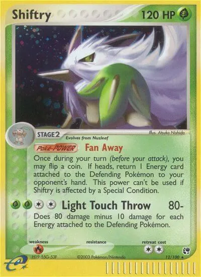 Shiftry card front
