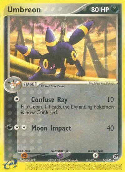 Umbreon card front
