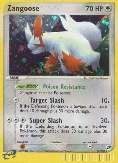 Zangoose card front