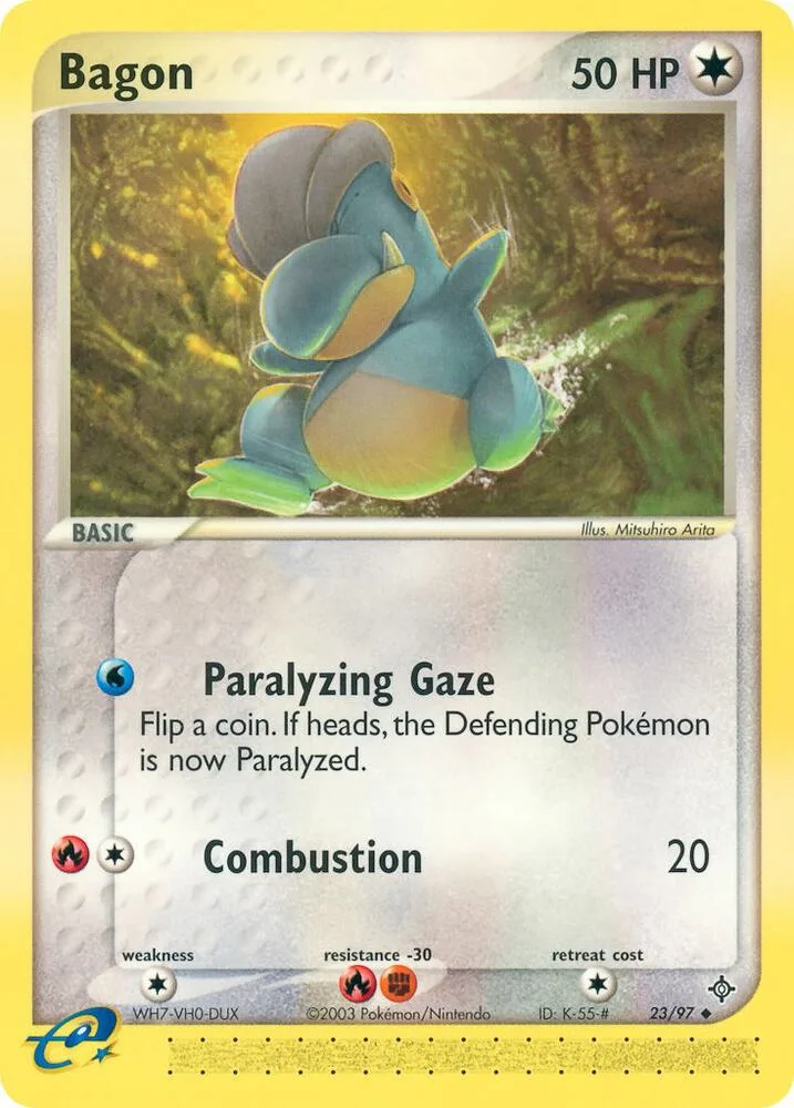 Bagon card front