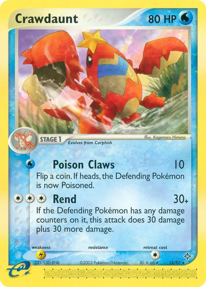 Crawdaunt card front