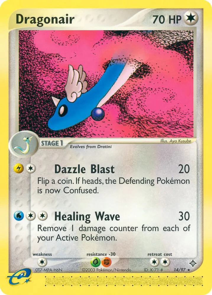 Dragonair card front