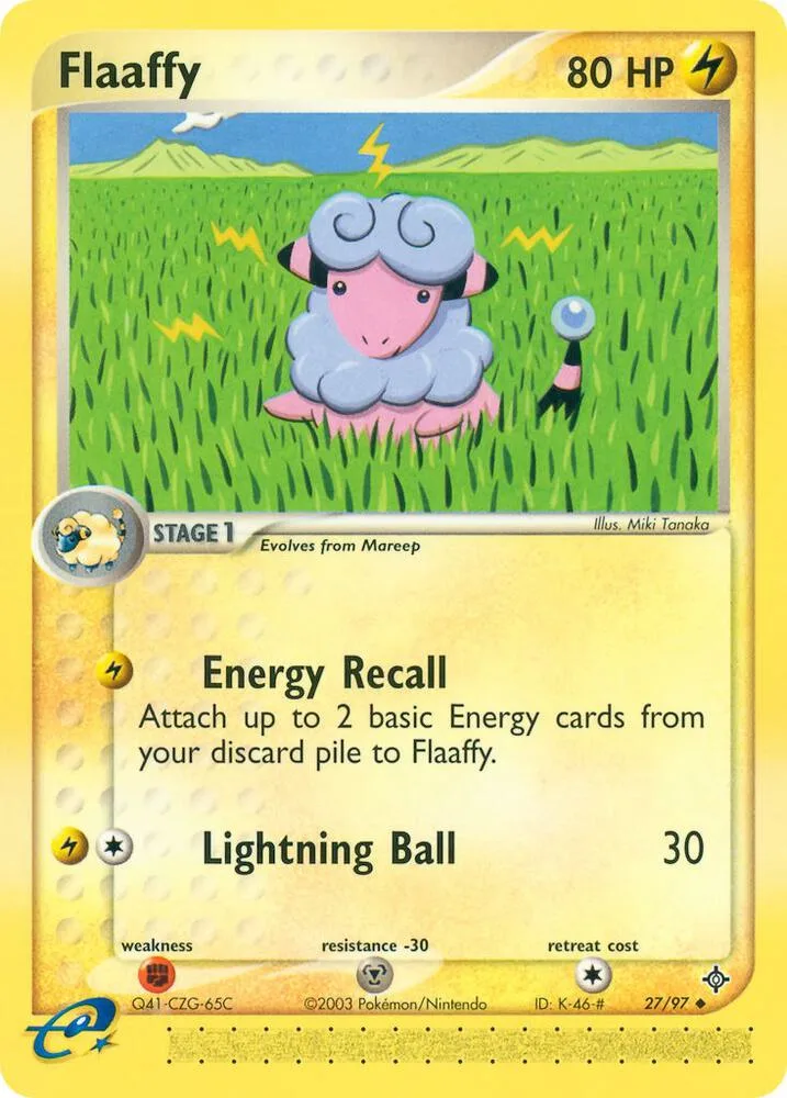 Flaaffy card front