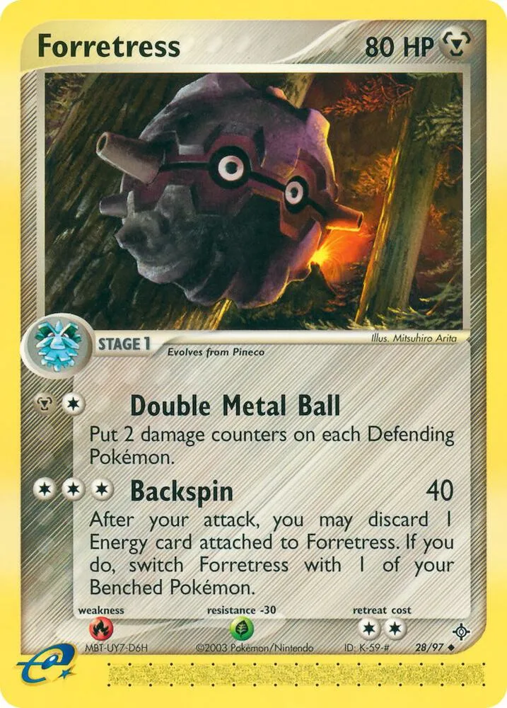 Forretress card front