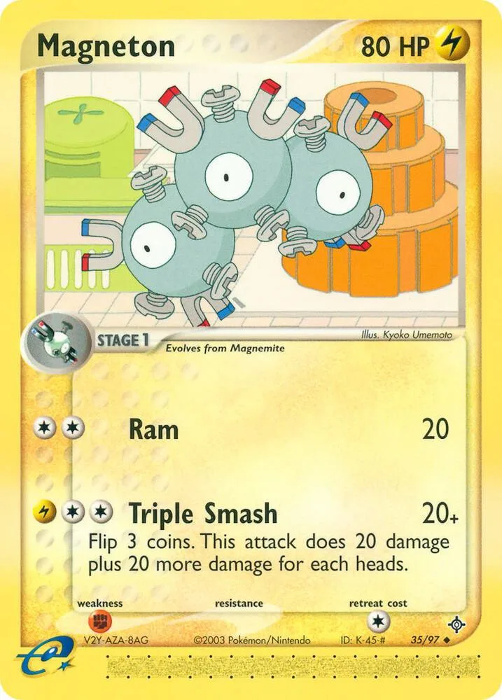 Magneton card front